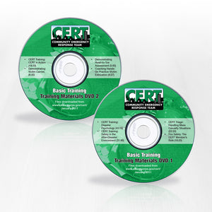 CERT Training Videos DVD 1 and DVD 2