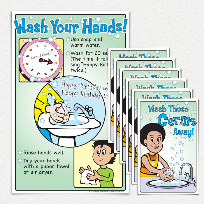 Wash Your Hands Poster and/or Pamphlets