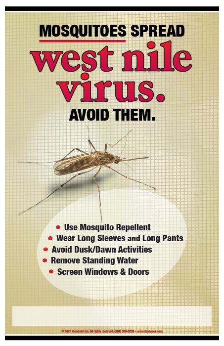 Mosquitoes Spread West Nile Virus Poster And Or Fact Cards – Toucaned