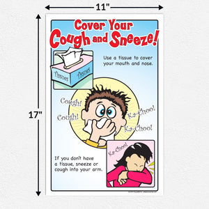 Cover Your Cough and Sneeze Poster and/or Pamphlets