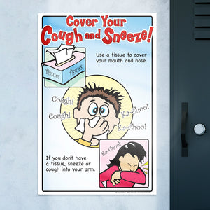 Cover Your Cough and Sneeze Poster