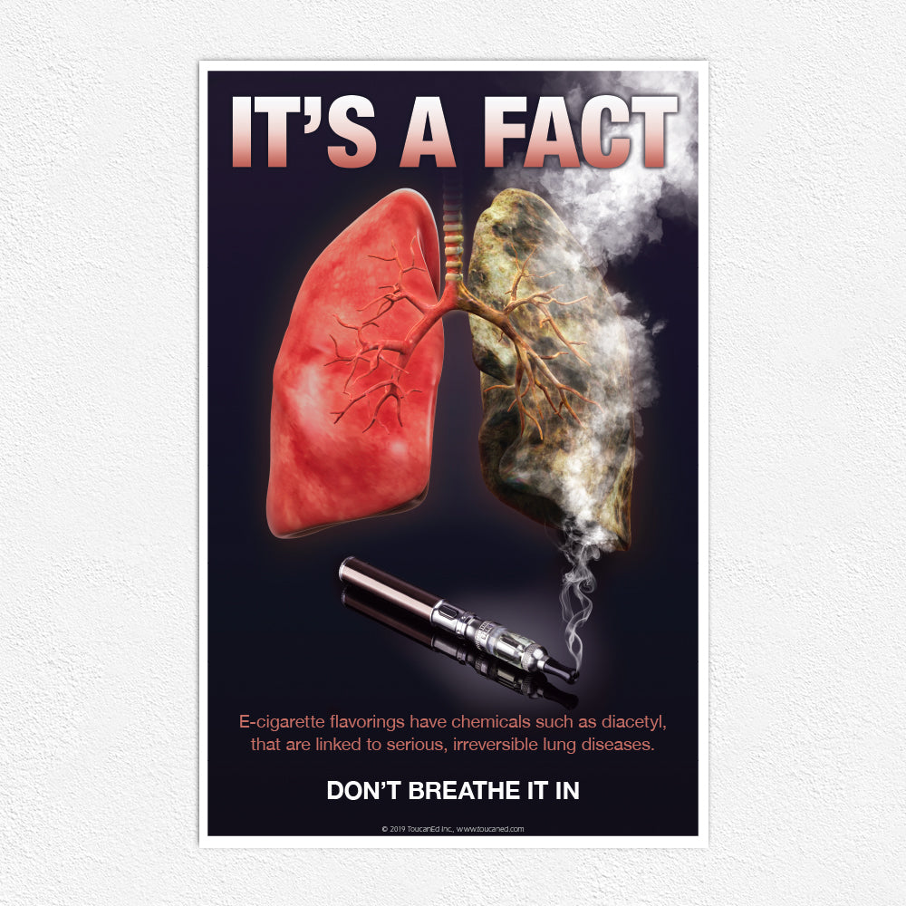 don't use tobacco poster It's a Fact! Don't Breathe It In Poster – ToucanEd don't use tobacco poster It's a Fact! Don't Breathe It In Poster – ToucanEd
