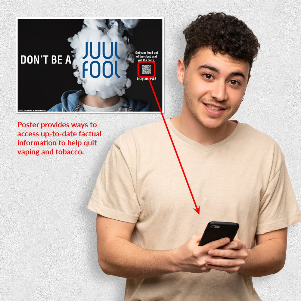 Don't Be a Juul Fool Poster ToucanEd Don't Be a Juul Fool Poster ToucanEd