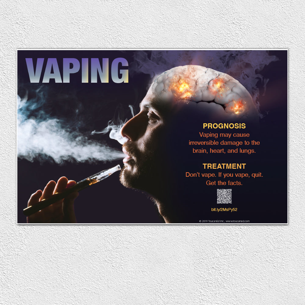 Set of Three Anti-Vaping Posters ToucanEd Set of Three Anti-Vaping Posters ToucanEd