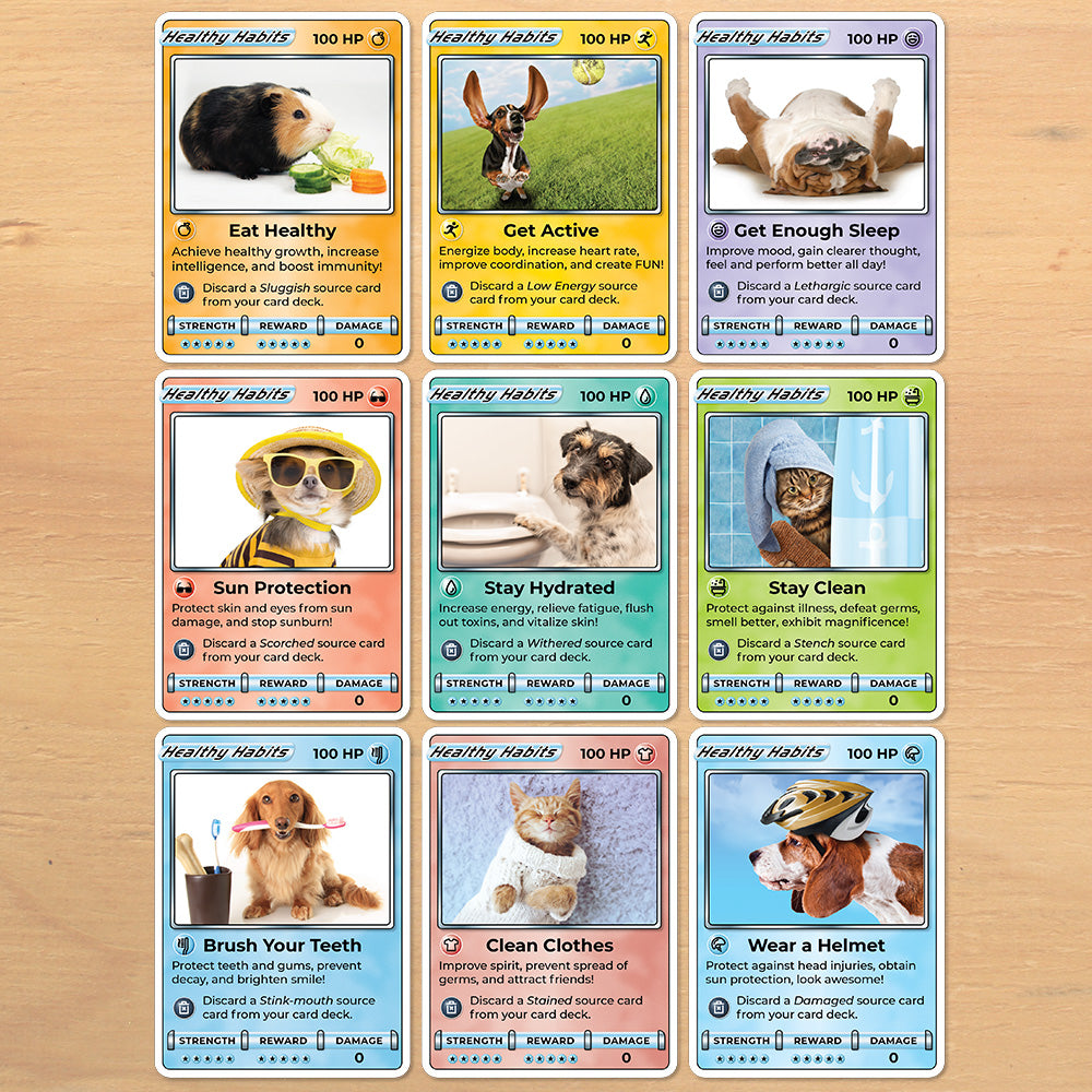 Healthy Habits Pet Poster and Cards for Elementary School ToucanEd Healthy Habits Pet Poster and Cards for Elementary School ToucanEd