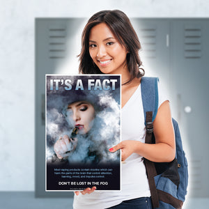 Set of Three Anti-Vaping Fact Posters