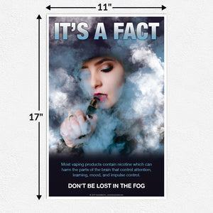 Don't Be Lost In The Fog Poster