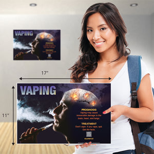 Set of Three Anti-Vaping Posters