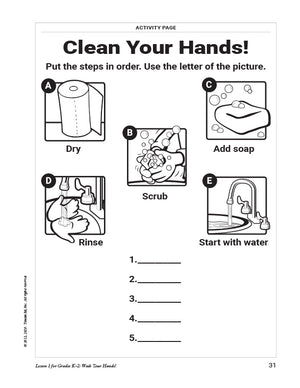 Activity page sample for Grades K–2