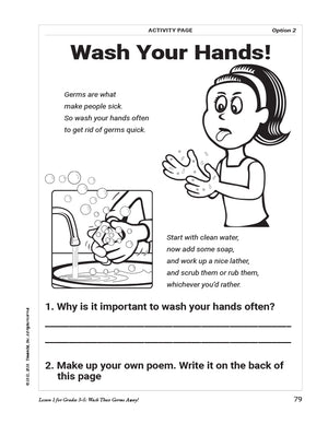 Activity Page sample for Grades 3–5