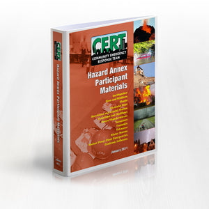 CERT Hazard Annex Participant Materials binder