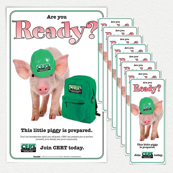CERT Piggy Recruitment Poster and/or Fact Cards