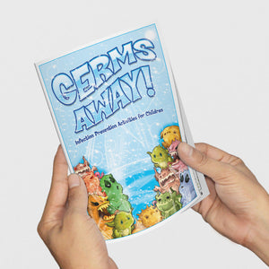 Germs Away! Infection Prevention Workbook for Children