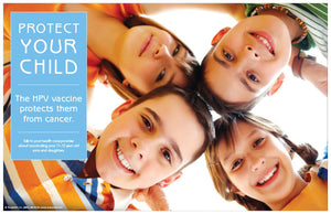 HPV Circle of Kids Poster and/or Fact Cards