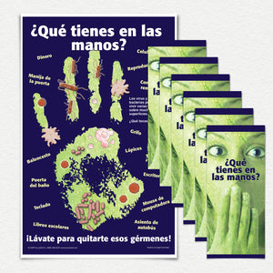 One 11" X 17" Laminated Spanish Poster with 50 Spanish Pamphlets