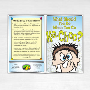 What should you do when you go Ka-Choo? Pamphlet outside cover.