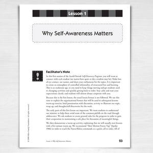 Lesson 1: Why Self-Awareness Matters.