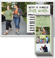 Walking Adults Poster and/or Fact Cards