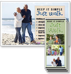 Walking Seniors Poster and/or Fact Cards