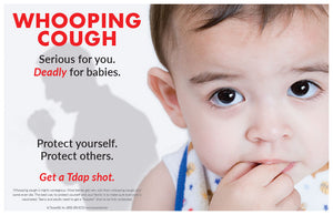 Whooping Cough Infant Boy Poster